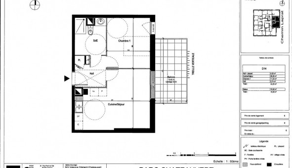 Logement tudiant T2 à Valence (26000)