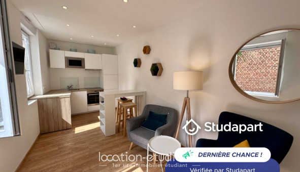 Logement tudiant Location T2 Meublé Valenciennes (59300)