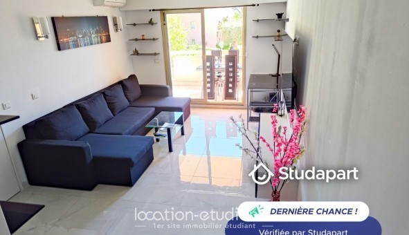 Logement tudiant T2 à Vallauris (06220)