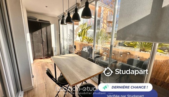 Logement tudiant T2 à Vallauris (06220)