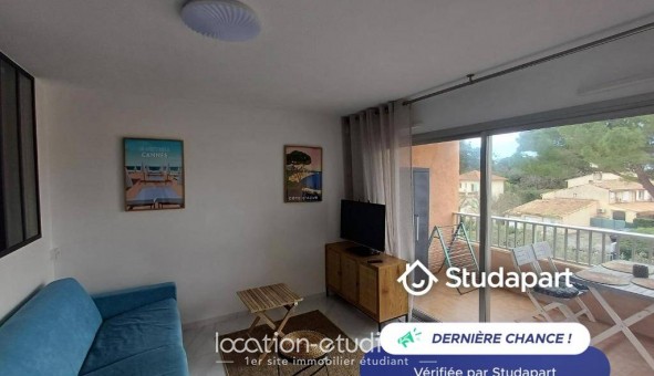 Logement tudiant T2 à Vallauris (06220)