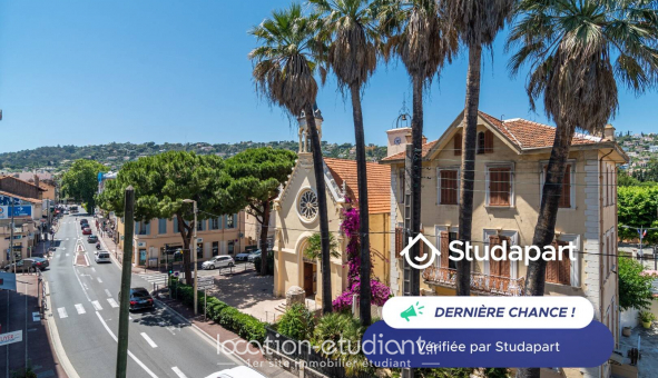 Logement tudiant T2 à Vallauris (06220)