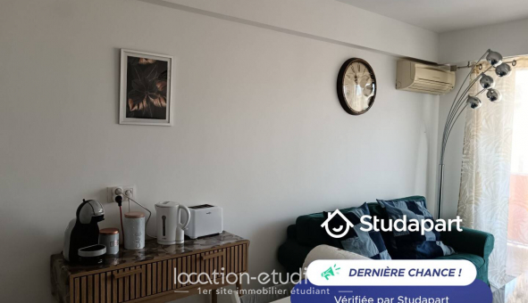 Logement tudiant T2 à Vallauris (06220)