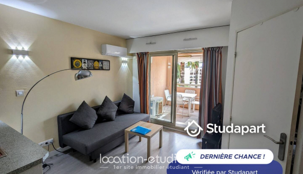 Logement tudiant T2 à Vallauris (06220)