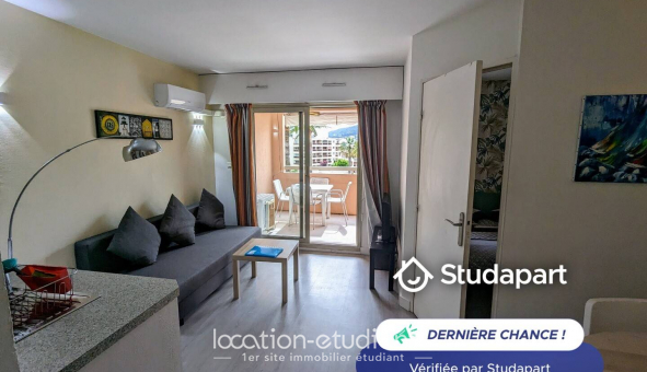 Logement tudiant T2 à Vallauris (06220)