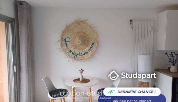 Logement tudiant T2 à Vallauris (06220)