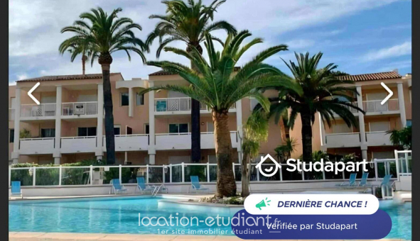 Logement tudiant T2 à Vallauris (06220)