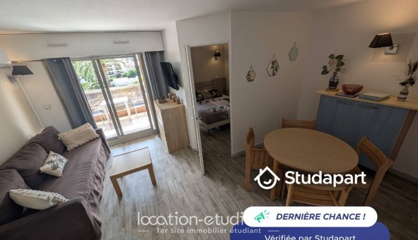 Logement �tudiant T2 &agrave; Vallauris (06220)