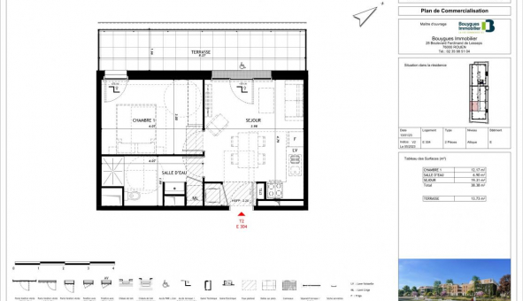 Logement tudiant T2 à Vernon (27200)