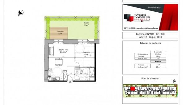 Logement �tudiant T2 &agrave; Vernon (27200)