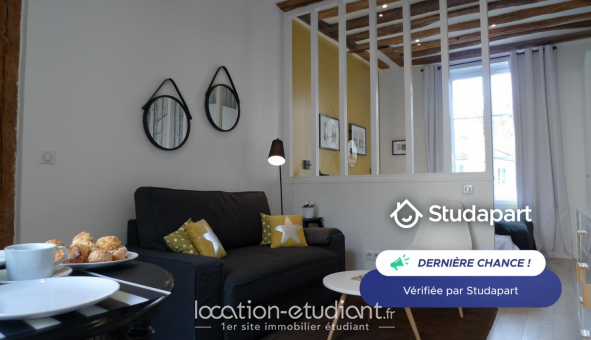 Logement �tudiant Location T2 Meubl&eacute; Versailles (78000)