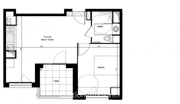 Logement �tudiant T2 &agrave; Villefranche sur Sa�ne (69400)