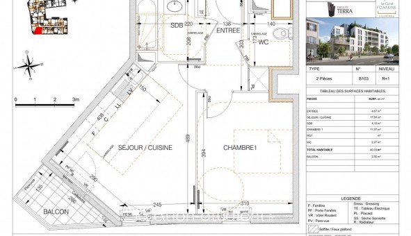 Logement �tudiant T2 &agrave; Villemomble (93250)