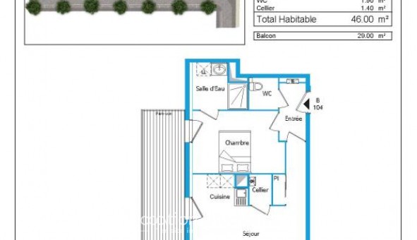 Logement �tudiant T2 &agrave; Villenave d'Ornon (33140)