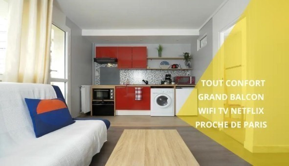 Logement �tudiant T2 &agrave; Villeneuve la Garenne (92390)