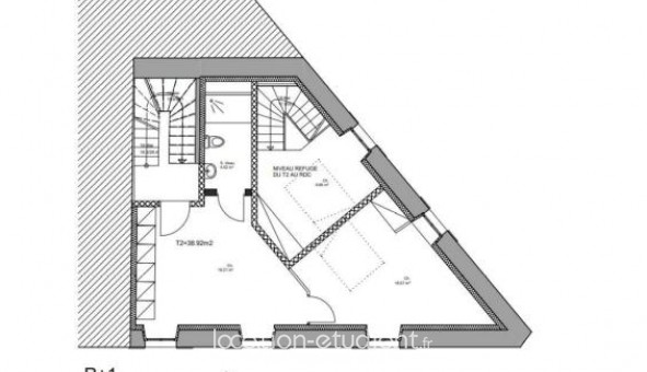 Logement �tudiant Location T2 Vide Villeneuve l�s Avignon (30400)