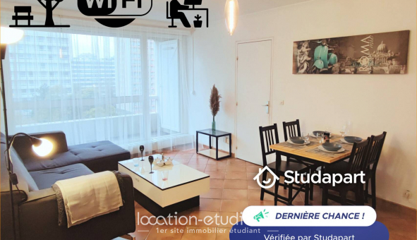 Logement tudiant Location T2 Meublé Villeurbanne (69100)