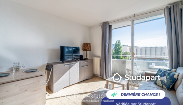 Logement tudiant T2 à Villeurbanne (69100)