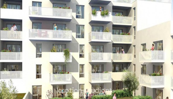 Logement �tudiant T2 &agrave; Villeurbanne (69100)