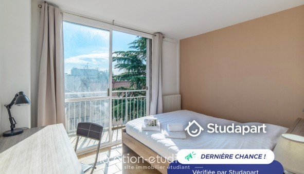 Logement �tudiant T2 &agrave; Villeurbanne (69100)