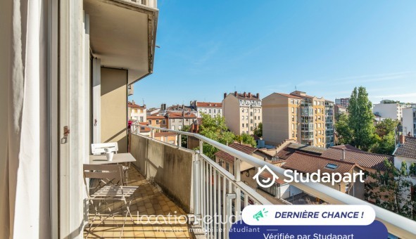 Logement �tudiant T2 &agrave; Villeurbanne (69100)