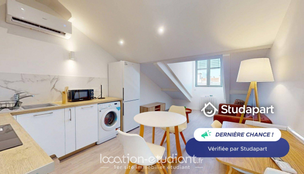 Logement �tudiant Location T2 Meubl&eacute; Villeurbanne (69100)