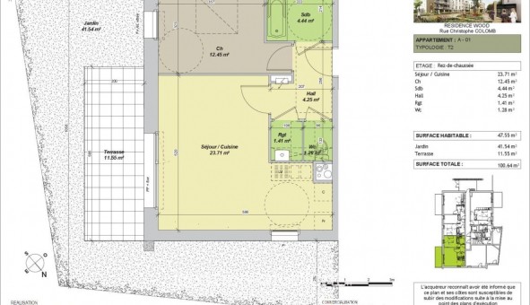 Logement �tudiant T2 &agrave; Wasquehal (59290)