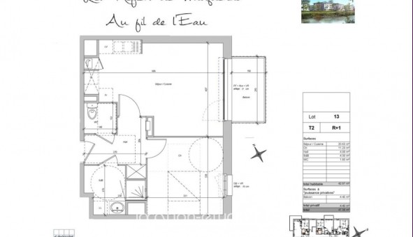 Logement �tudiant T2 &agrave; Wasquehal (59290)