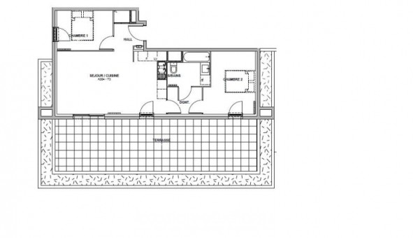Logement tudiant T3 à Agde (34300)