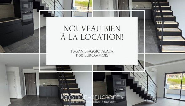 Logement �tudiant T3 &agrave; Ajaccio (20000)