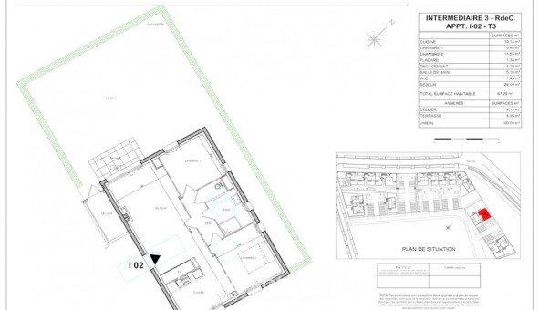 Logement �tudiant T3 &agrave; Amiens (80090)