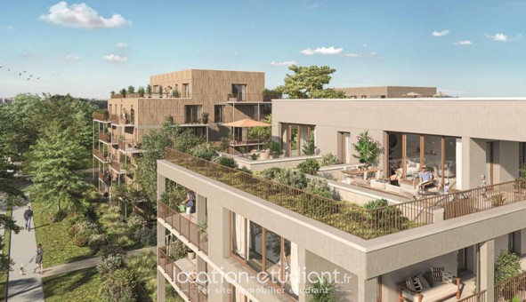 Logement �tudiant T3 &agrave; Amiens (80090)