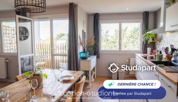 Logement tudiant T3 à Angers (49000)