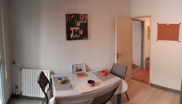 Logement �tudiant T3 &agrave; Angers (49000)