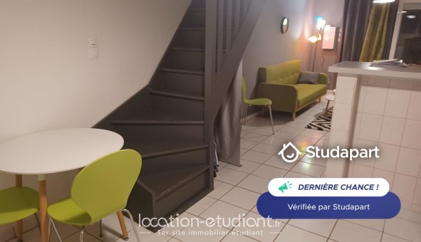 Logement �tudiant T3 &agrave; Angers (49000)