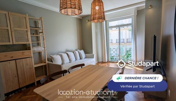 Logement étudiant T3 à Antibes (06160)
