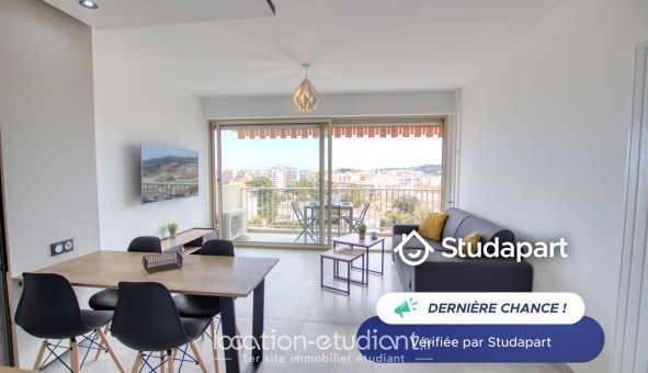 Logement tudiant T3 à Antibes (06160)