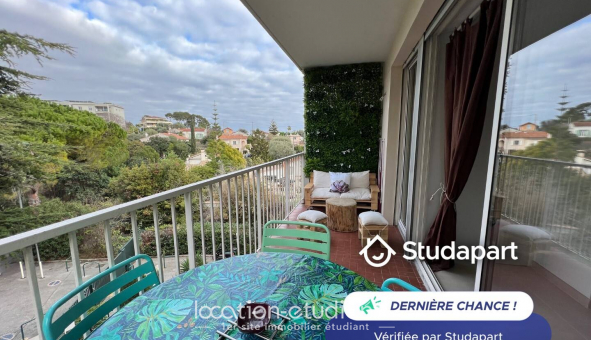 Logement tudiant T3 à Antibes (06160)