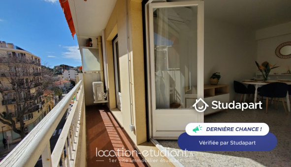 Logement tudiant T3 à Antibes (06160)