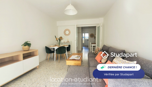 Logement tudiant T3 à Antibes (06160)