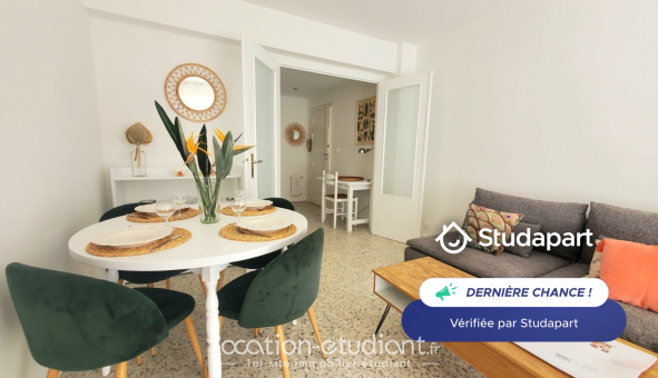 Logement tudiant T3 à Antibes (06160)