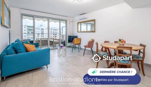 Logement tudiant T3 à Antibes (06160)