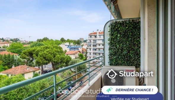 Logement tudiant T3 à Antibes (06160)