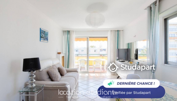 Logement étudiant T3 &agrave; Antibes (06160)