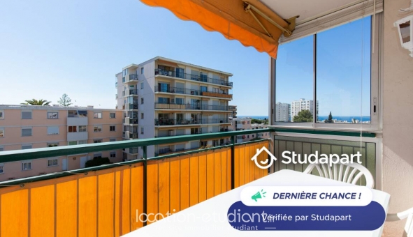 Logement étudiant T3 &agrave; Antibes (06160)