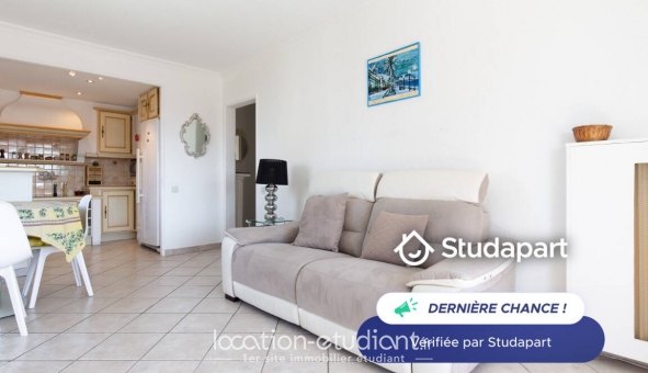 Logement étudiant T3 &agrave; Antibes (06160)
