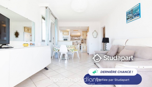 Logement étudiant T3 &agrave; Antibes (06160)