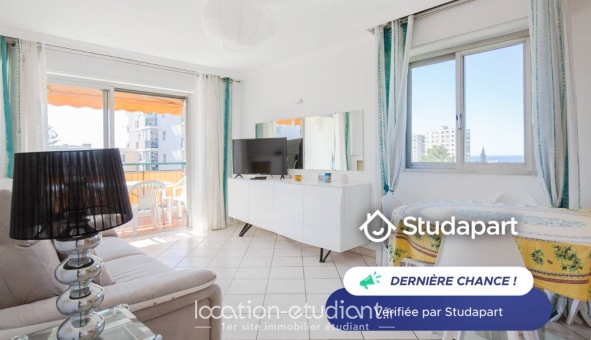 Logement étudiant T3 &agrave; Antibes (06160)