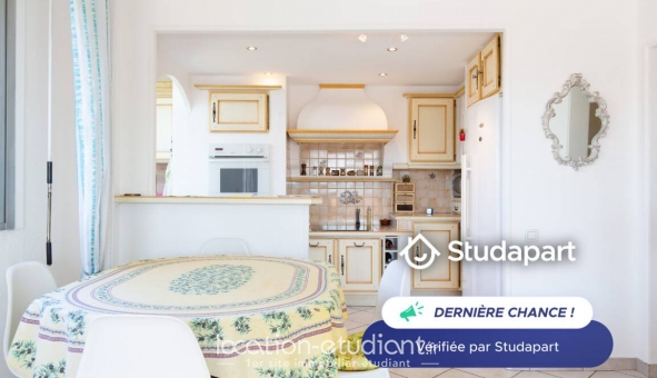 Logement étudiant T3 &agrave; Antibes (06160)