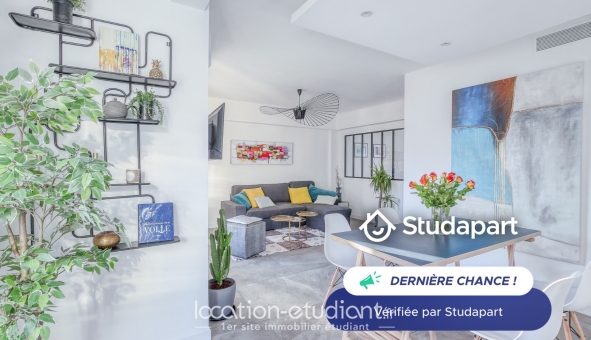 Logement étudiant T3 &agrave; Antibes (06160)